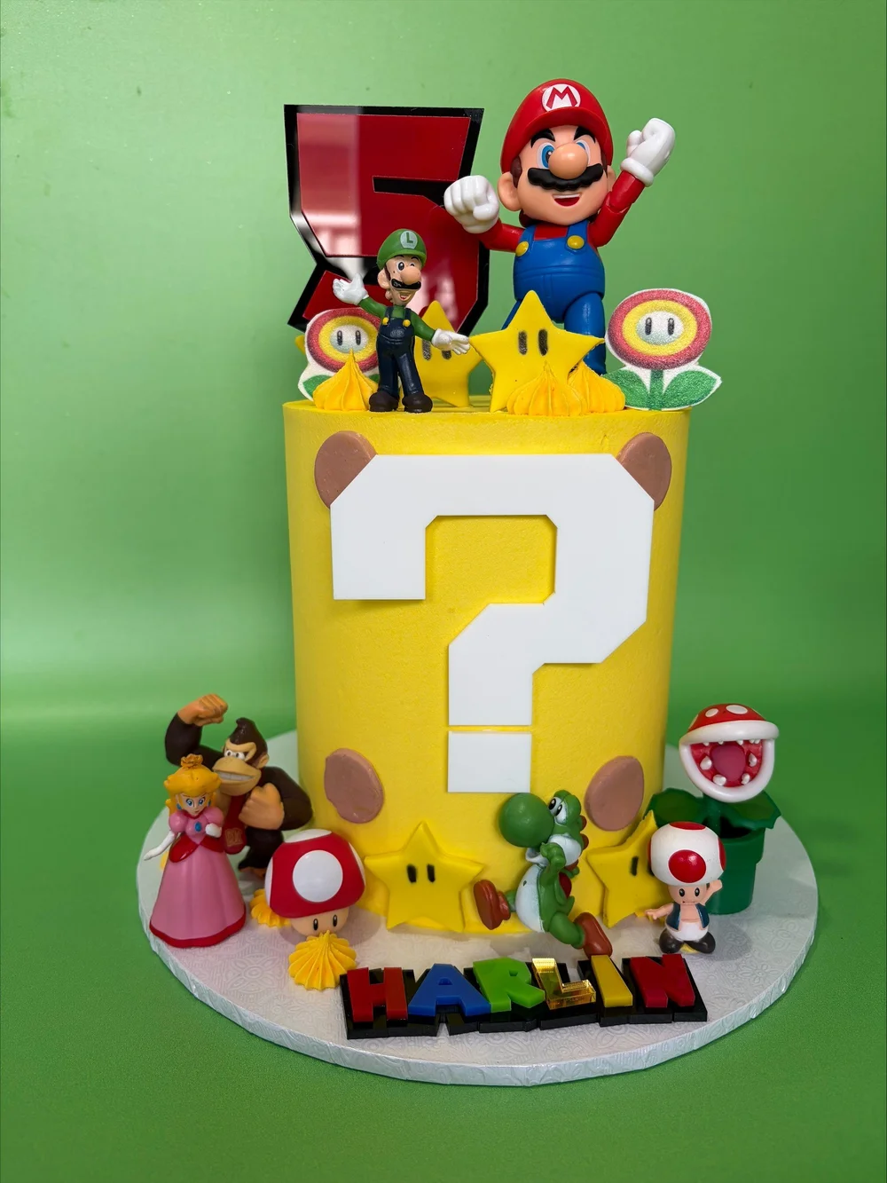Super Mario cake for Harlim