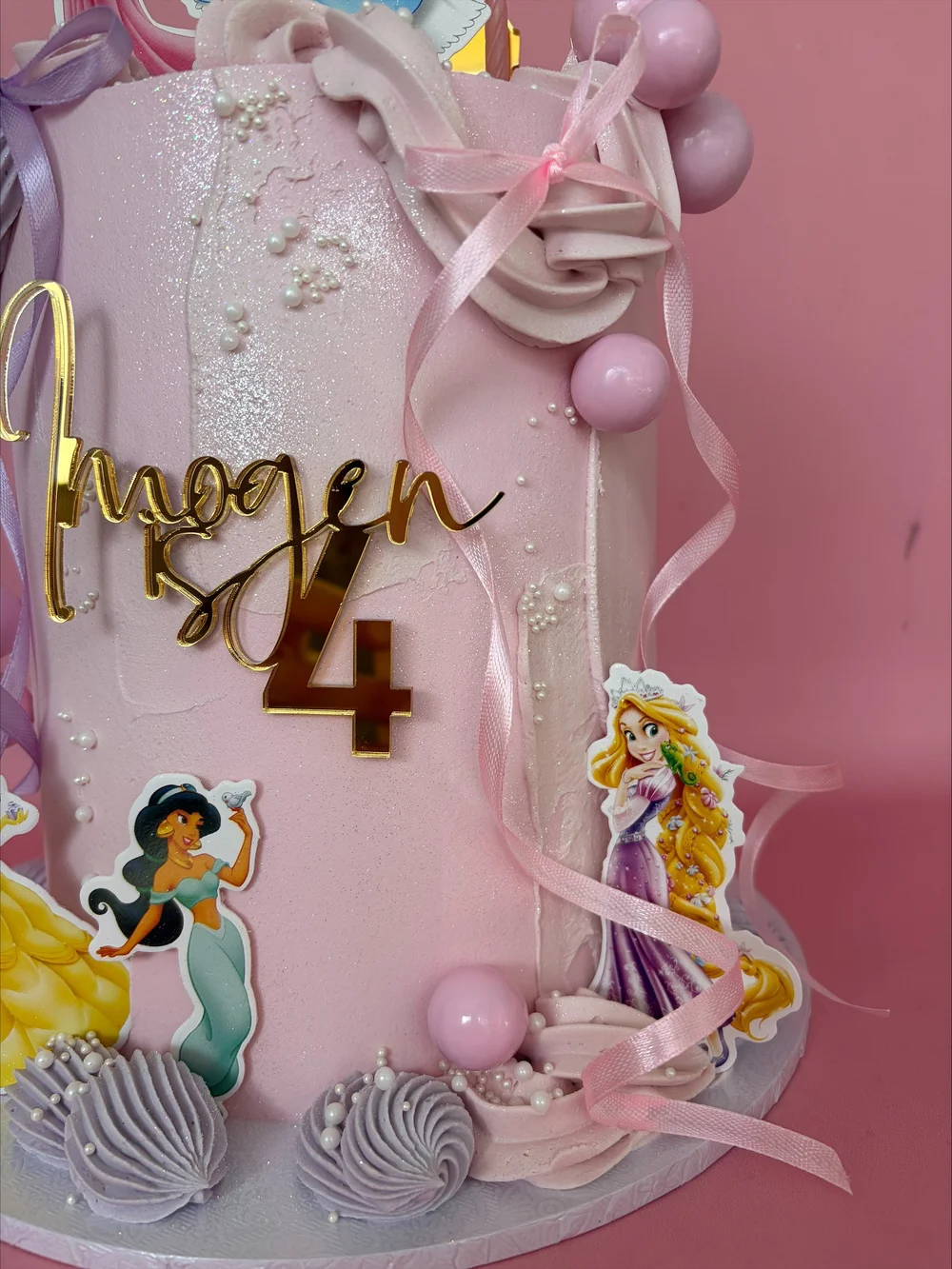 Storybook princesses cake for Imogen, 4